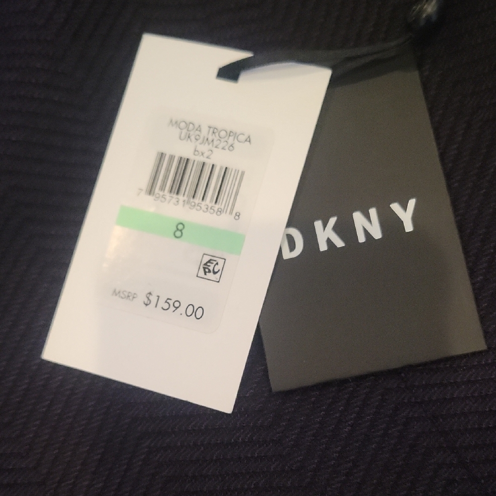 DKNY Deep Blue Women's Blazer - Picture 7 of 7
